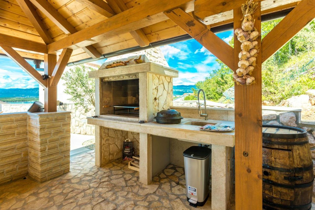 Luxury Villa Allen With Pool Климно Экстерьер фото