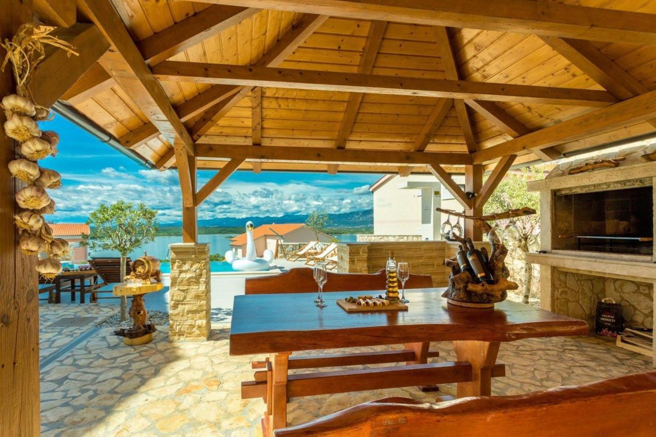 Luxury Villa Allen With Pool Климно Номер фото