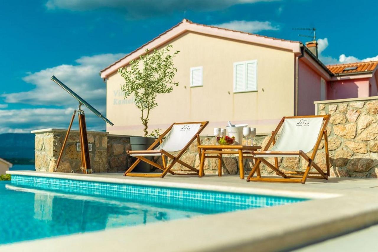 Luxury Villa Allen With Pool Климно Номер фото
